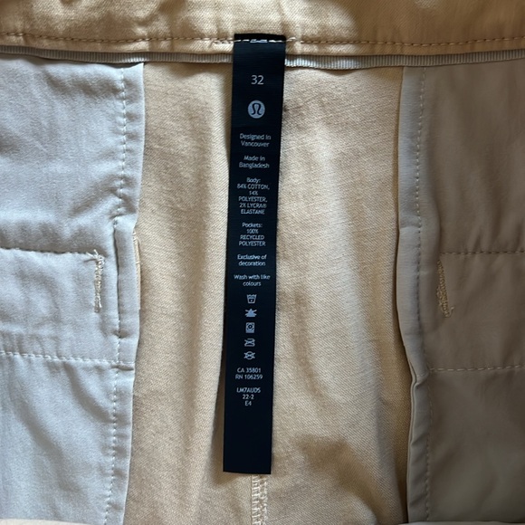 Lululemon Men’s Commission Classic Fit Short - Picture 2 of 7